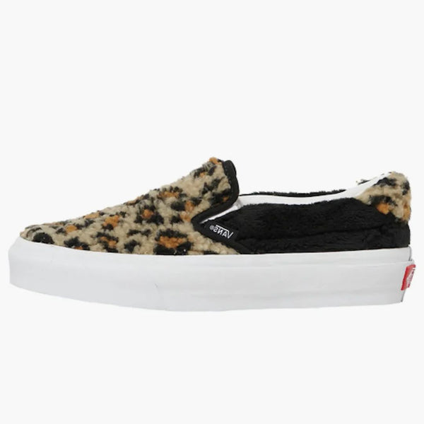 Vans Slip-on Sherpa Leopard (Dámské)