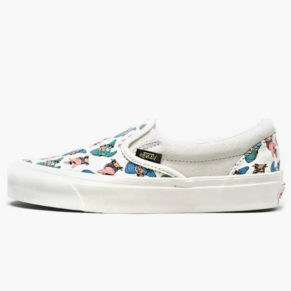 Vans Slip-on SpongeBob White