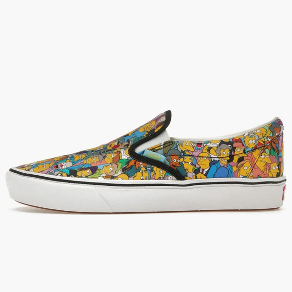Vans Comfycush slip-on The Simpsons Collage