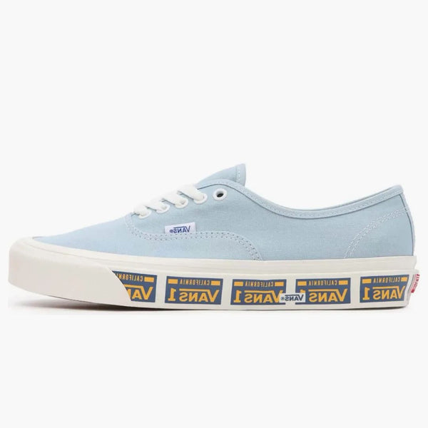 Vans Ua Authentic 44 Dx Anaheim Factory Vanity Plate Light Blue