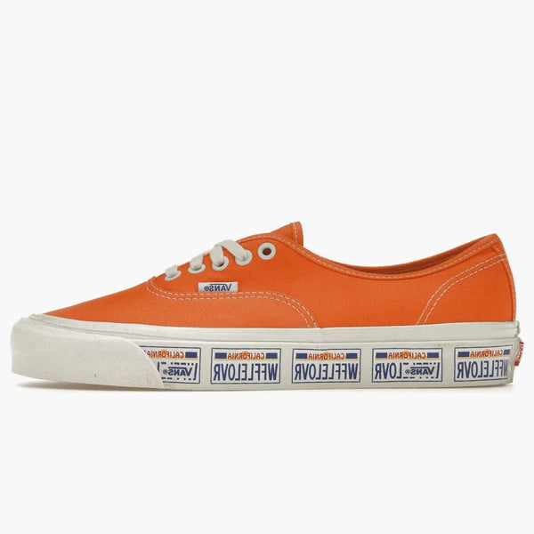 Vans Ua Authentic 44 Dx Anaheim Factory Vanity Plate Orange Tiger