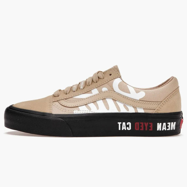 Vans Ua Old Skool Vlt Lx Patta Mean Eyed Cat Almond Buff