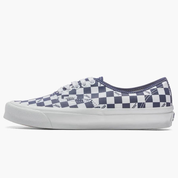 Vans Vault Og Authentic Lx Checkerboard Blue White