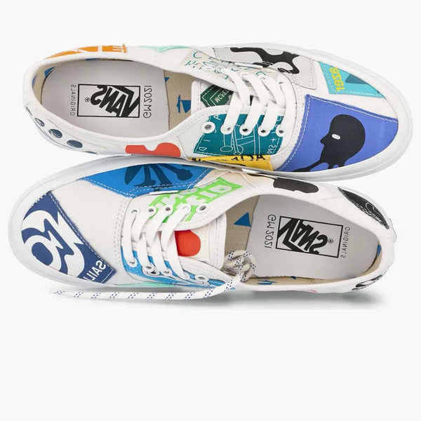 Vans Vault OG Authentic LX Geoff McFetridge Gamelan of Tags