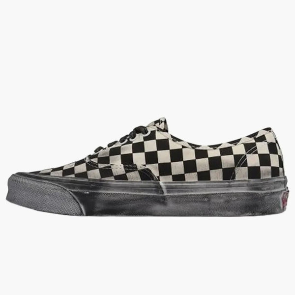 Vans Vault Og Authentic Lx Stressed Black White Checkerboard