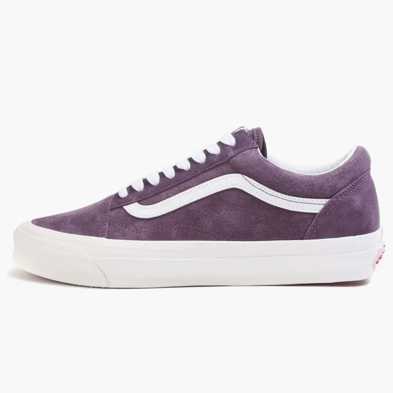 Vans Vault Og Old Skool Lx Pig Suede Wine