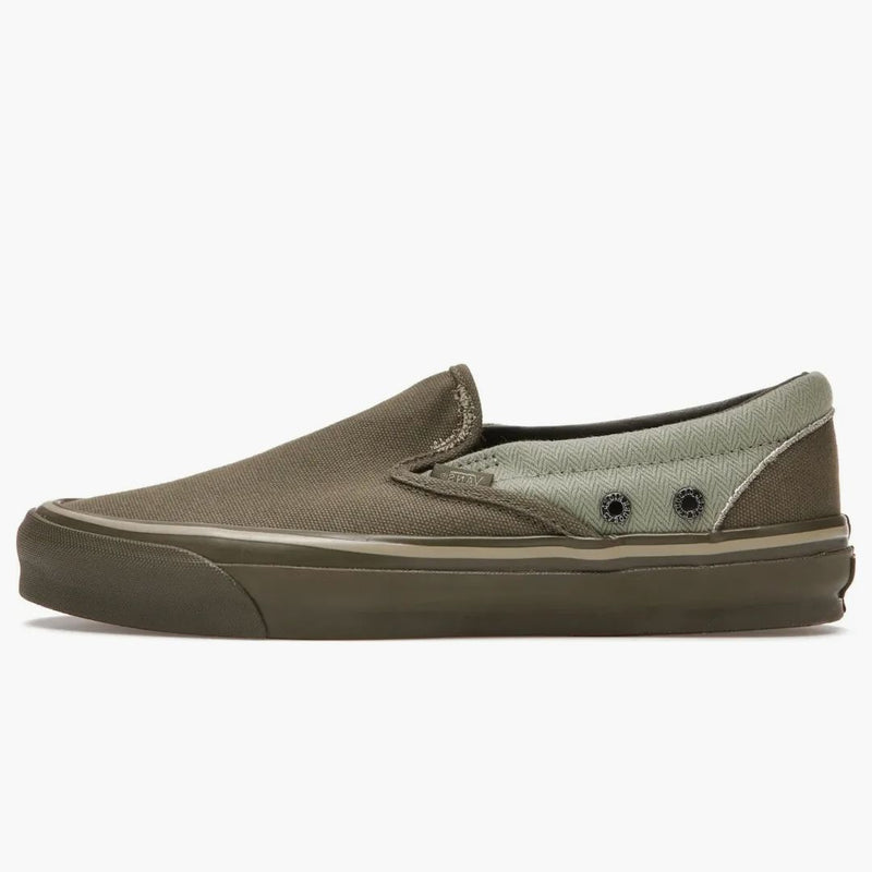 Vans Vault a OG Classic Slip-On LX Nigel Cabourn Army Mix