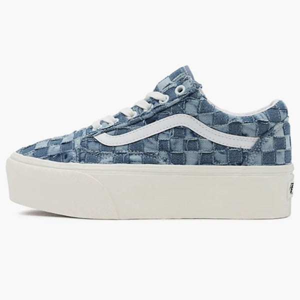Vans Woven Old Skool Stackform Denim Multi (women's)