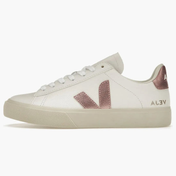 Veja Campo Chromefree Leather White Nacre