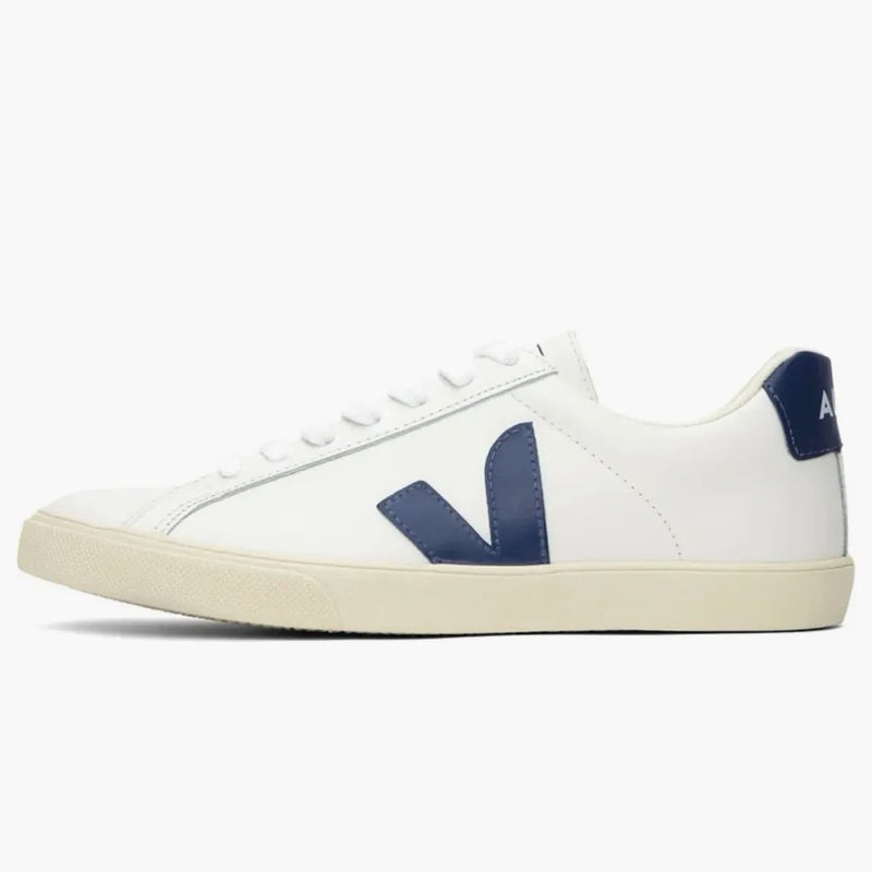 Veja Esplar Leather White Cobalt