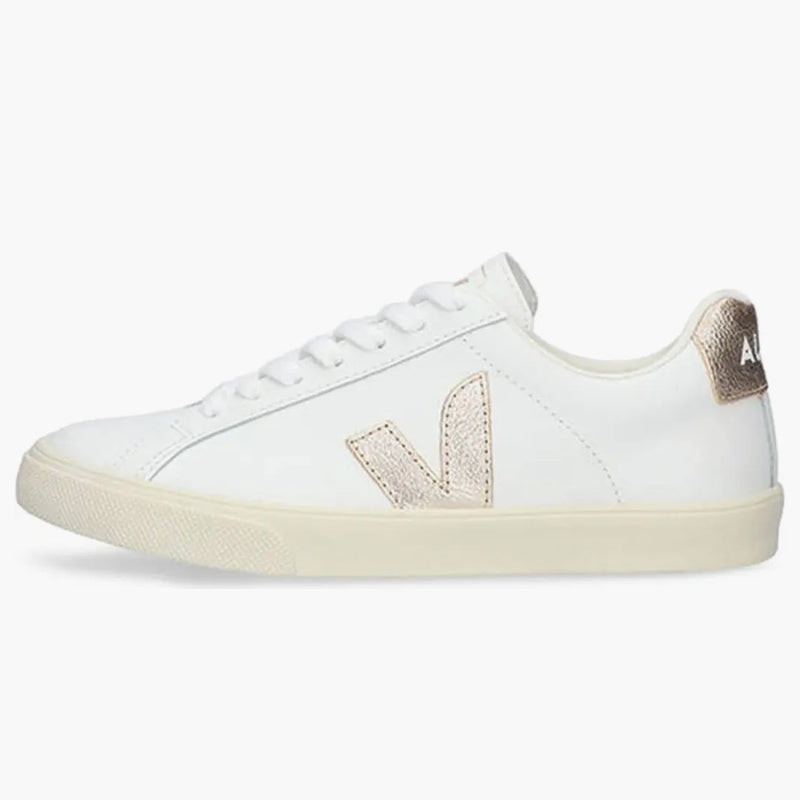 Veja esplar in pelle bianca blattine
