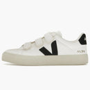 Veja Recife ChromeFree Leather White Black (Women's)