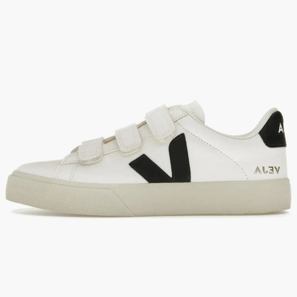 Veja Recife ChromeFree Leather White Black (Dámské)