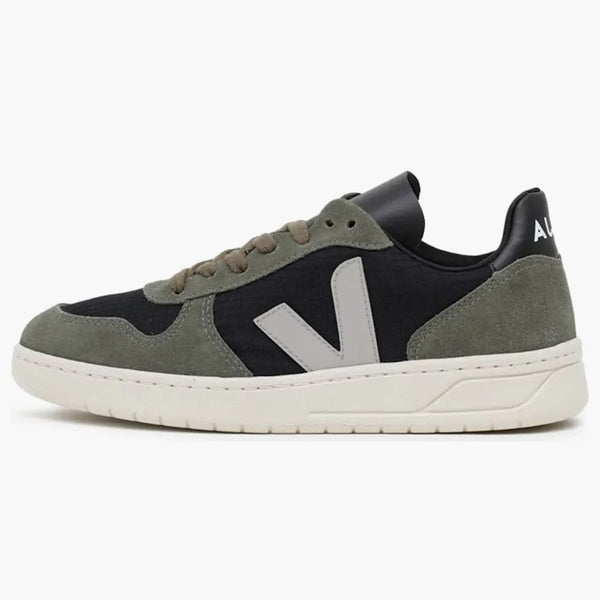 Veja V-10 Ripstop Black Oxford Grey Mud