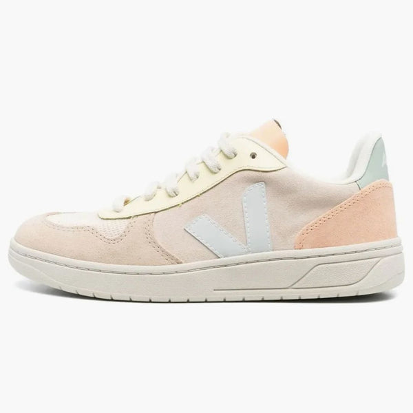 Veja V-10 Suede Sable Mentol Multico