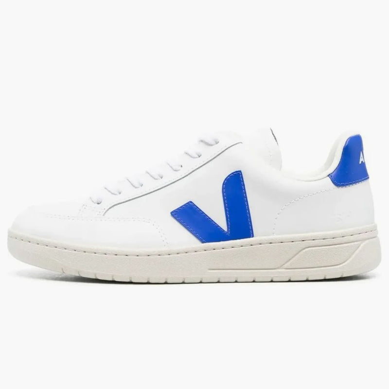 Veja V-12 Leather White Paros