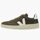 Veja V-12 Olive White