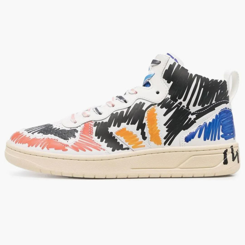 Veja V-15 Leather X Marni Black Multi (women's)