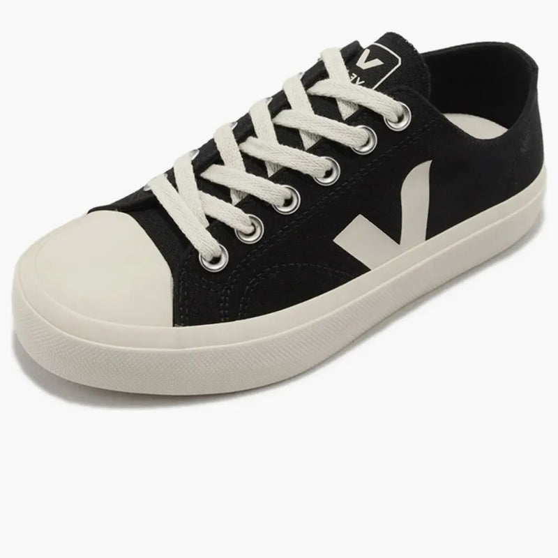 Veja Wata II Low Canvas Black Pierre