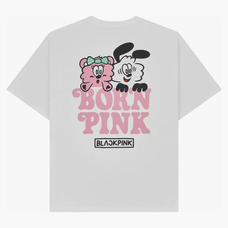 Verdy x Blackpink Vick tričko bílé