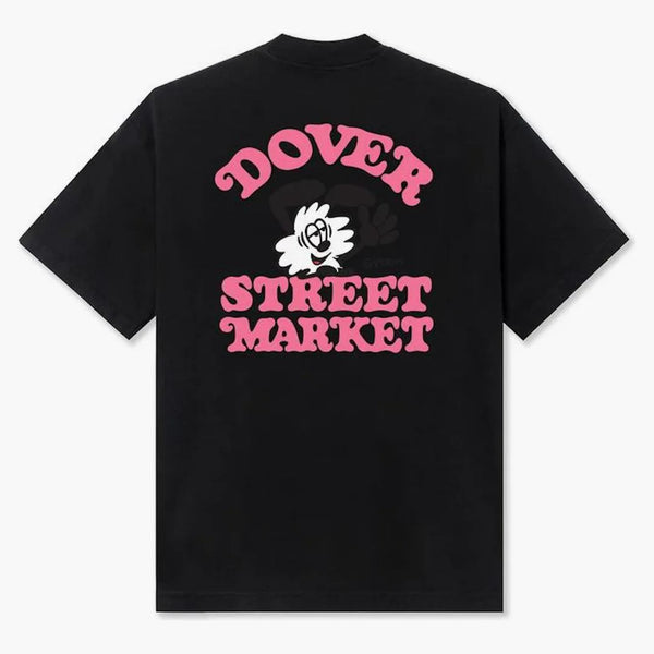 Verdy x Dover Street Market Los Angeles Tričko černé/růžové