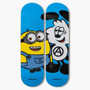 Verdy X Minions Skateboard Deck Set Blue