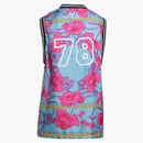 Versace 78 Jersey Tank Top Pastel Blue/Multi