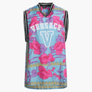 Versace 78 Jersey Tank Top Pastel Blue/Multi