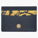 Versace Barocco Print La Medusa Card Holder Black/Gold