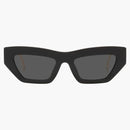 Versace Cat Eye Sunglasses Black/Gray (VE4432U)