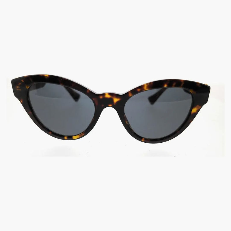 Okulary przeciwsłoneczne Versace Cat Eye Havana/Ciemne szary (0ve4435 108/87)