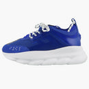 Versace Chain Reaction Blue Mesh Rubber Suede