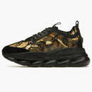 Reacción de cadena Versace Central griego llave impresa negras