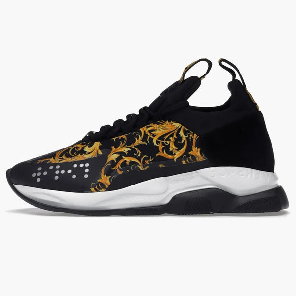 Versace Cross Chaener Baroque Print Black White (Dámské)