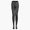 Versace cut-out mesh tights black