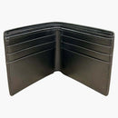 Versace Embedded Medusa Accents Wallet Black