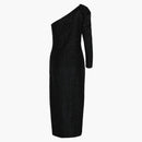 Versace Embellished Evening Gown Black