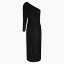 Versace Embellished Evening Gown Black