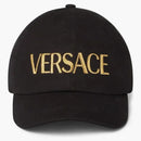 Versace Borded Logo Cap Black/Gold