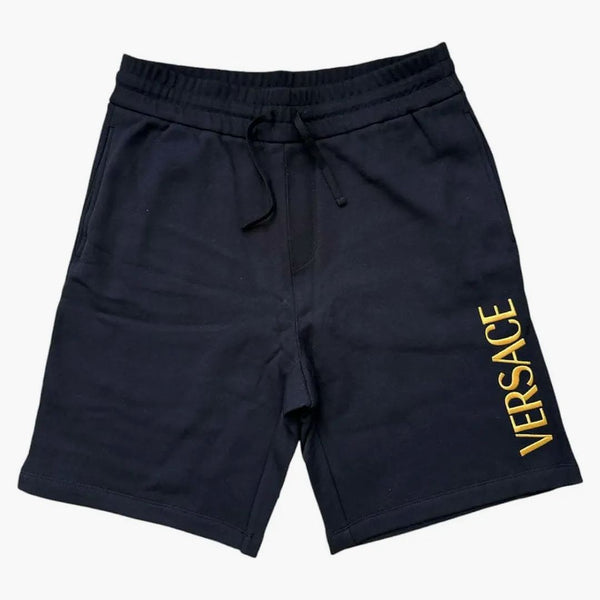 Versace haftowane logo bluza czarna