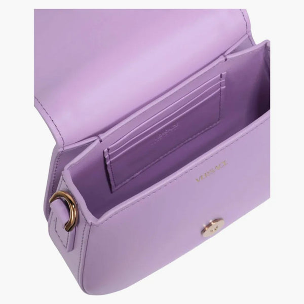 Versace Greca Bogini Bag Large Violet