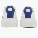 Versace Greca Lace-Up Sneakers White Blue