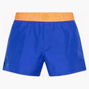 Versace Greca Swim Shorts Blue/Orange