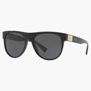 Versace Greca Tetris Sunglasses Dark Gray/Black (VE4346 GB1/87)