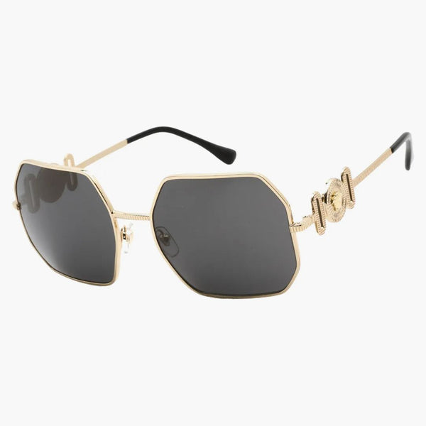 Versace Hexagon Sunglasses Gold (VE2248-100287)