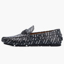 Versace la greca moccasin grey