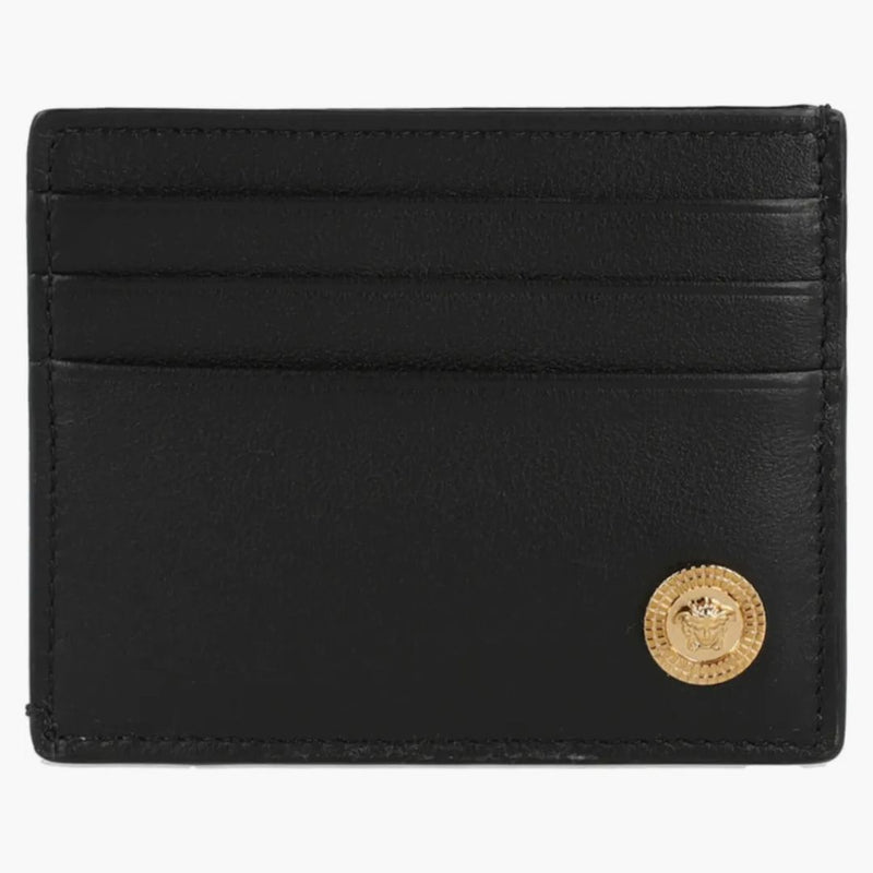 Versace la Medusa Card Case Black