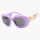 Versace Maxi Medusa Biggie Squared Sunglasses Purple (VE4424U-536687)