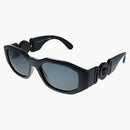 Versace Maxi Medusa Biggie Sunglasses Black/dark Grey (ve4361-536087-53 53)
