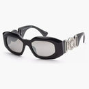 Versace Maxi Medusa Gafas de sol Biggie Mirror negro/gris claro (VE4425U-54226G)